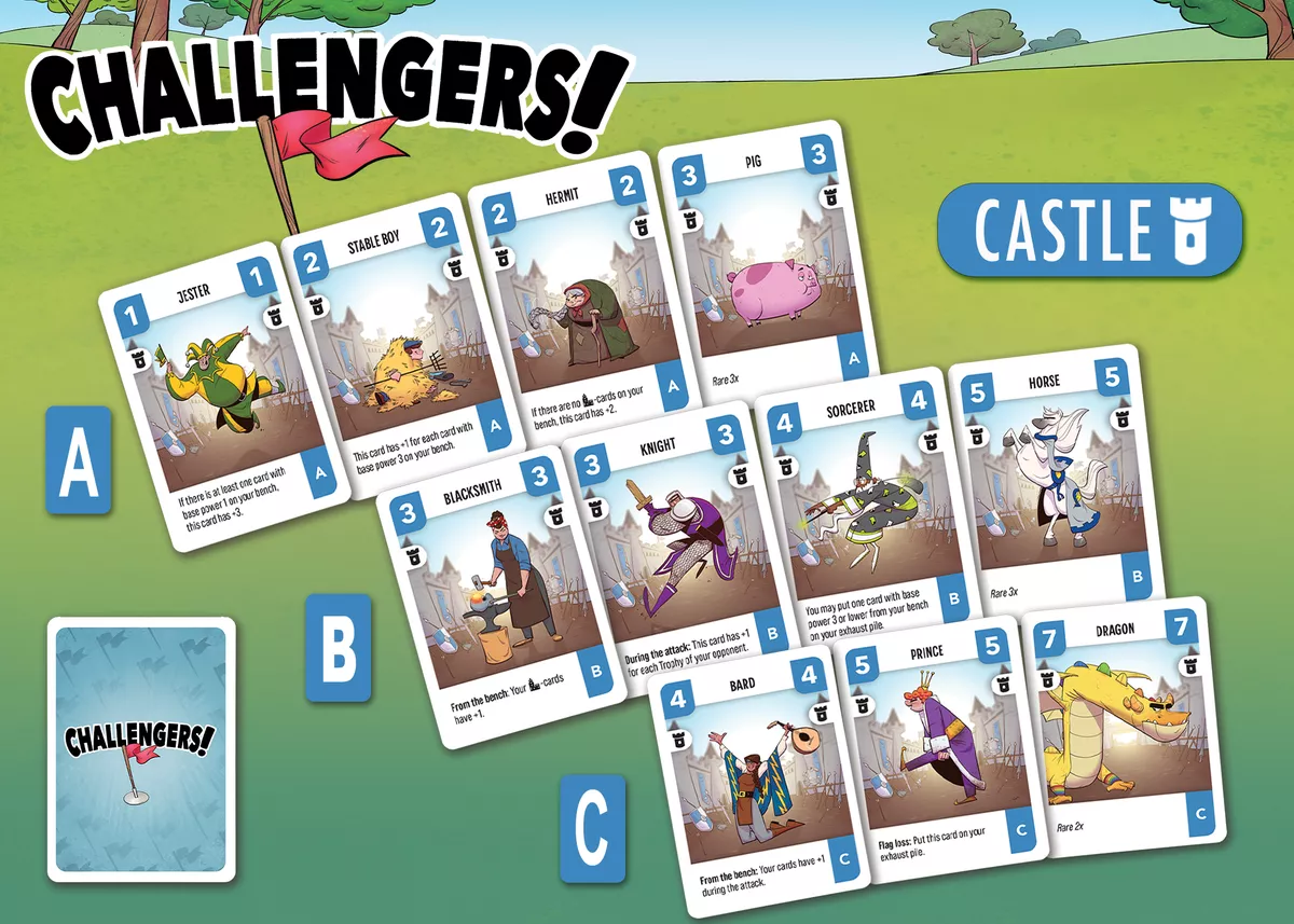 글바위 - 오토배틀 챌린저스! 카드 목록